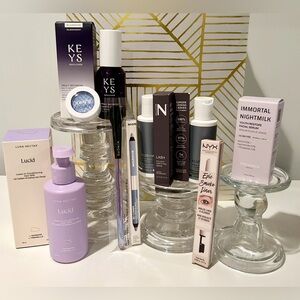 Nulastin, Keys Soulcare, Luna Nectar, Provence, NYX, MORPHE, Colourpop, Aluram